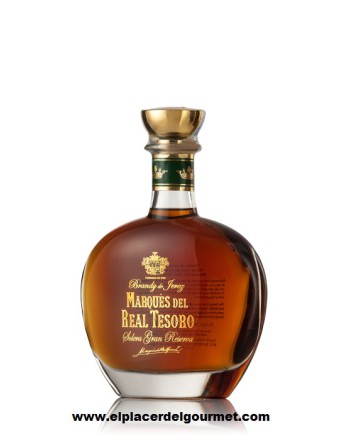 Solera Gran's brandy There reserves Marquess of the Royal Exchequer. 75 cl