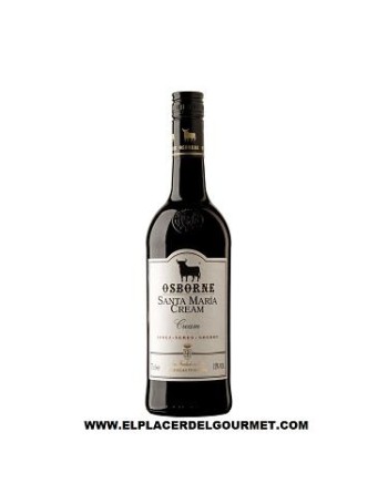 do. sherry-Xeres-Sherry wine SANTA MARIA CREAM 75CL. Fino Amontillado. Osborne bodega