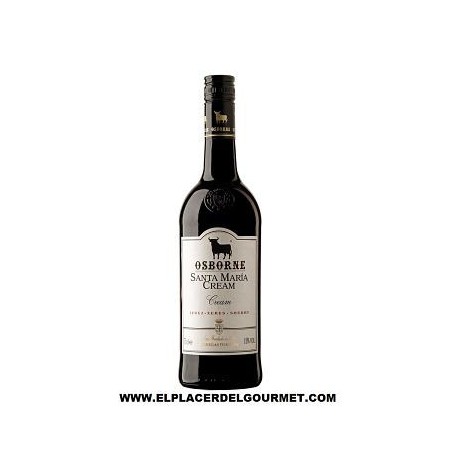 D.O. sherry-Xérès-Sherry vin SANTA MARIA CREAM 75CL. Fino Amontillado. Osborne bodega