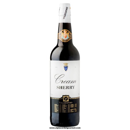 D.O. Xérès-Sherry-crème vin sherry sherry cave Valdespino bot. 1L.
