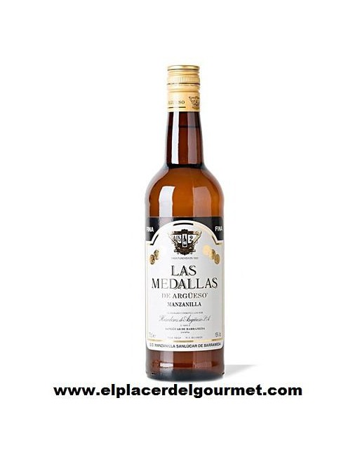Manzanilla Medallas de Argueso 75 cl. d.o. manzanilla sanlucar Manzanilla Medallas de Argueso 75 cl. d.o. manzanilla sanlucar
