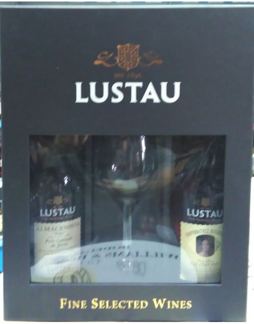 PACK LUSTAU 2 BOT.+ 1 COPA DE REGALO
