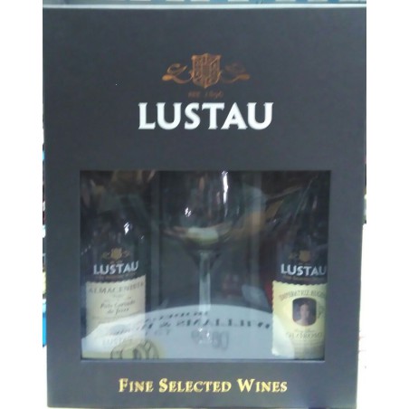 PACK LUSTAU 2 BOT.+ 1 COPA DE REGALO