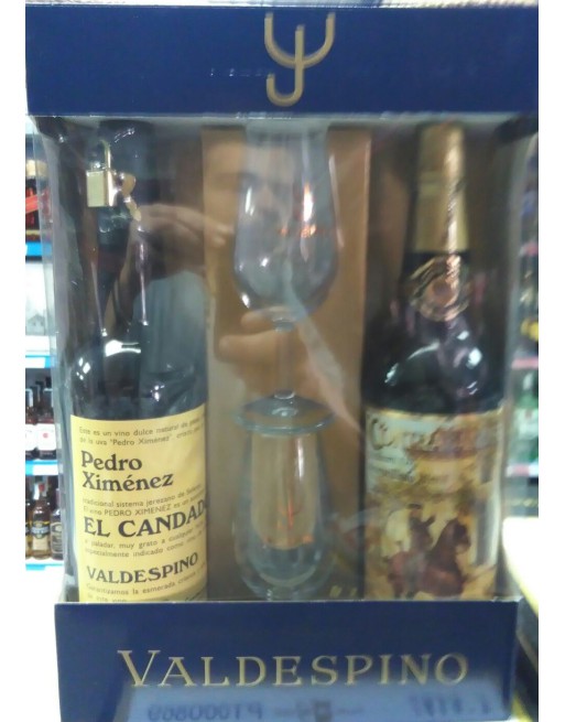 PACK VALDESPINO 2 BOT+ 2 COPAS DE REGALO