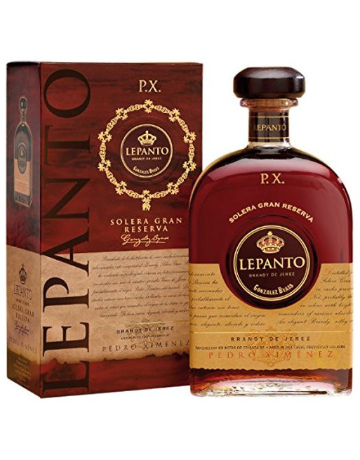 Lepanto - Brandy Gran Reserva Pedro Ximenez 70CL. D.O. JEREZ, XÉREZ, SHERRY