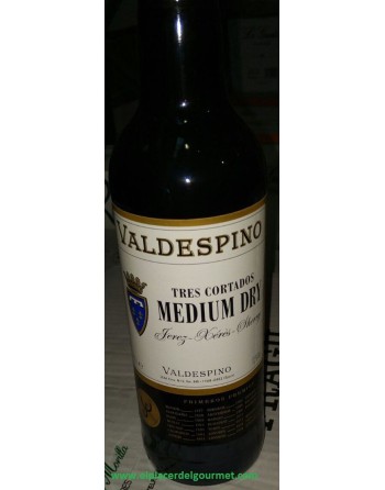 JEREZ WEIN Palo schneiden halbtrocken Weingut DREI CUT 75CL valdespino O.D. Jerez-Xeres-Sherry