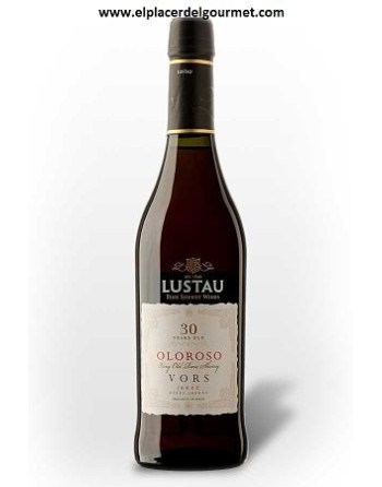 V.o.r.s. oloroso de sherry de vin Lustau 50 cl. D.O. Jerez-Xérès-Sherry