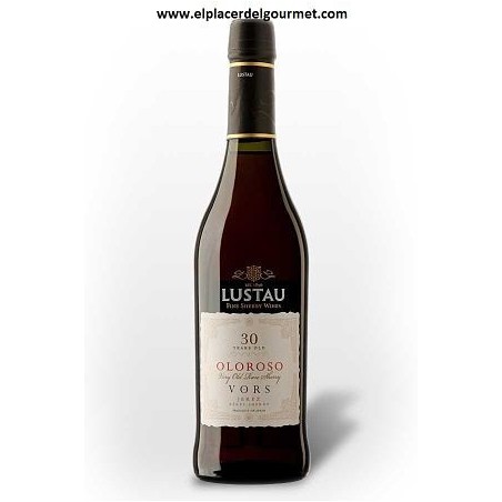 V.o.r.s. oloroso de sherry de vin Lustau 50 cl. D.O. Jerez-Xérès-Sherry