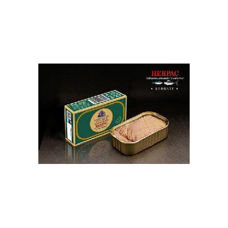 Tarantelo de atún rojo en aceite de oliva de Barbate. 120 gr.