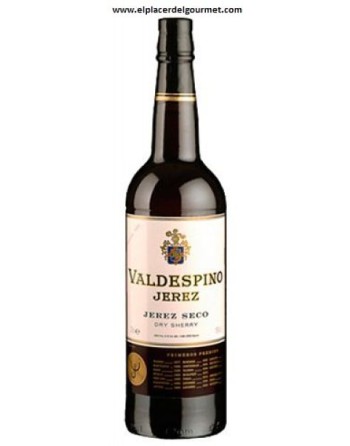 trockener Sherry Valdespino feinen Wein 75cl. O.D. Jerez-Xerez-Sherry