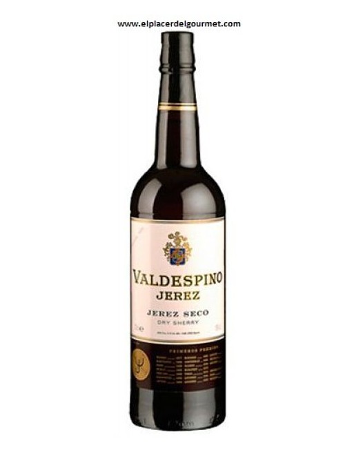 trockener Sherry Valdespino feinen Wein 75cl. O.D. Jerez-Xerez-Sherry
