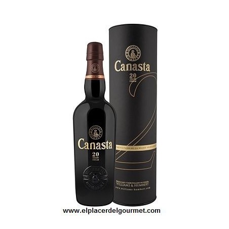 wine sherry cream  CANASTA 20 JAHREN VOS 50 CL. WILLIAMS & HUMBERT