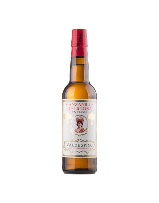 WINE SHERRY DELICIOUS MANZANILLA IN RAMA 37,5 CL.