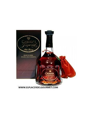 SHERRY IMPERIAL WEIN BRANDY CARLOS I 70 CL.OSBORNE