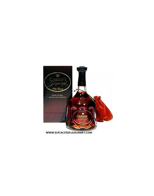 VINO JEREZ BRANDY CARLOS I IMPERIAL 70 CL.OSBORNE