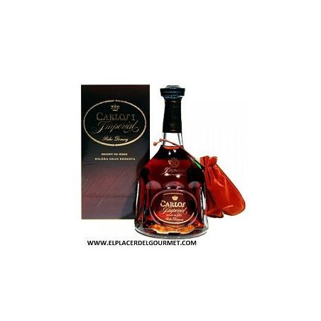 XERES IMPERIAL VIN BRANDY CARLOS I 70 CL.OSBORNE