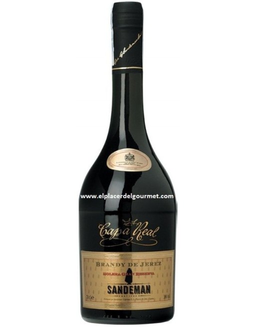 VINO JEREZ BRANDY CAPA REAL 38º SANDEMAN 70 cl.