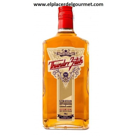 THUNDER WHISKY 70CL SALOPE CANNELLE / CHILI