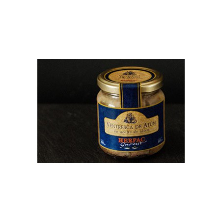 Ventresca de atún rojo de Barbate en aceite de oliva. 250 gr.
