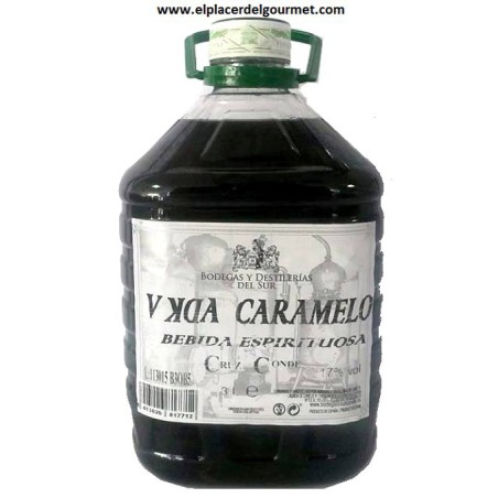 VODKA CARAMELO 3 L. CRUZ CONDE