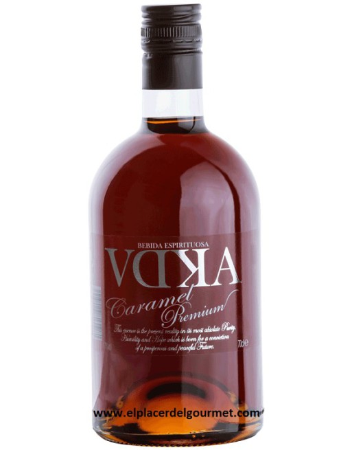 VODKA CARAMELO KRAVNA 70CL.