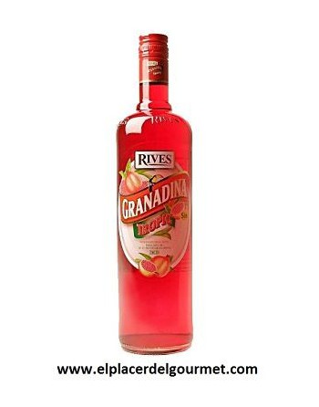LICOR grenadine RIVES WITHOUT ALCOHOL 1L