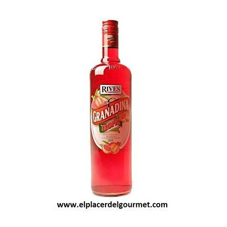 liqueur de  grenadine RIVES SANS ALCOOL 1L