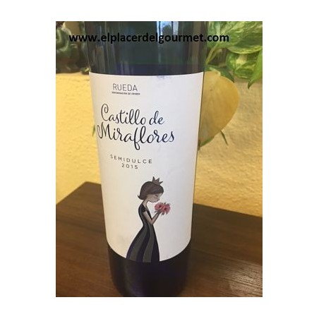 WHITE WINE CASTLE OF MIRAFLORES D.O. WHEEL 75CL.