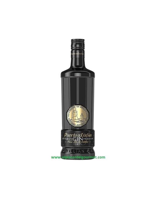 GIN PUERTO DE INDIA BLACK 70CL.