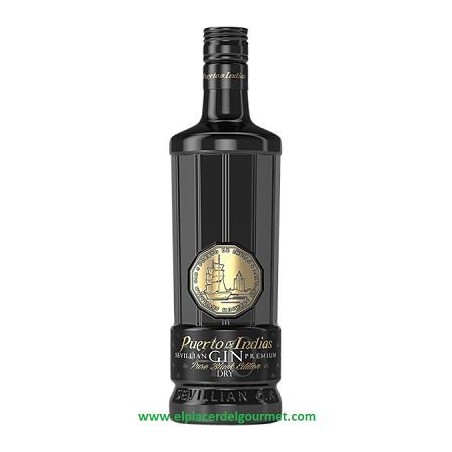 GIN PORT OF INDIAs  BLACK 70CL.