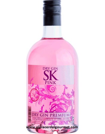 SK pinkDry Gin botella 70 cl