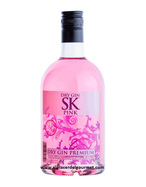 SK Blue Dry Gin botella 70 cl 