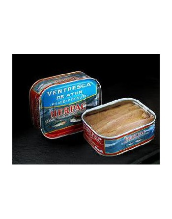 Tarantelo bluefin tuna in olive oil Barbate. 120 gr.