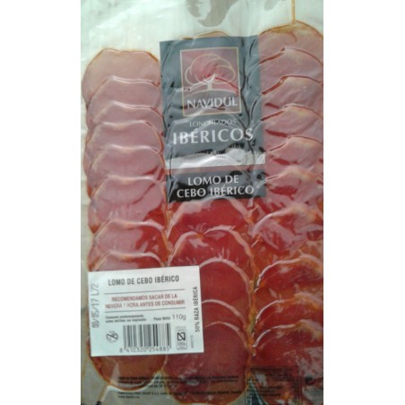 CAÑA DE LOMO IBÉRICO LONCHEADO NAVIDUL 110GR.