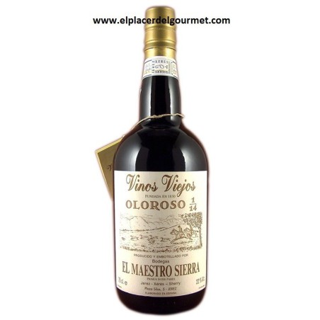Oloroso Sherry Wein 1/14 Maestro Sierra (50 Jahre alt 75cl.)