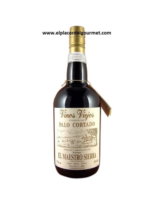 vino jerez palo cortado muy viejo maestro sierra 75 cl. vino jerez palo cortado muy viejo maestro sierra 75 cl.