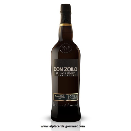 Don xérès amontillado Zoilo 75 cl. 12 ans