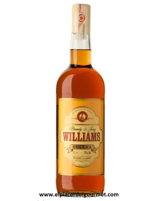 Vino Jerez Brandy Solera Williams 1l.