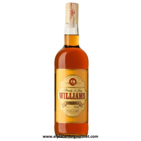 Wine sherry Brandy Solera Williams 1l.