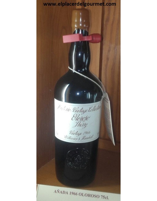 Oloroso Sherry Wein Historisch Vintage Collection 75 cl. Williams Humbert 1.953