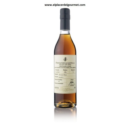 VINO JEREZ brandy SOLERA GRAN RESERVA ALLIER 50 cl. FERNANDO DE CASTILLA