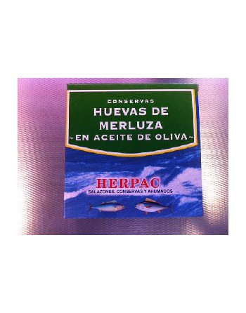 Huevas de merluza en aceite de oliva 525 gr.