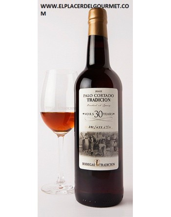 JEREZ DE VIN amontillado v.o.r.s. 30 ans 75 cl. TRADITION winery