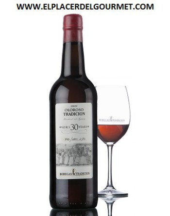 JEREZ v.o.r.s. VIN Oloroso 30 ans 75 cl. TRADITION