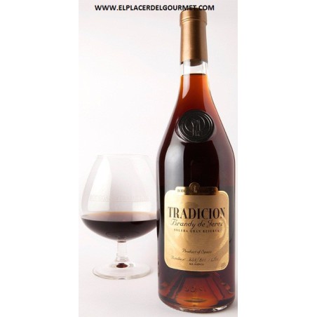 VINO JEREZ brandy SOLERA UNICO 70 cl. 40 años FERNANDO DE CASTILLA