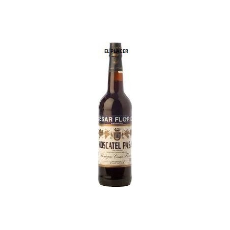 VIN JEREZ MOSCATEL pasas 70 CL. CESAR FLORIDO