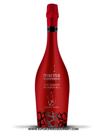 vino ROSADO espumoso marina espumante 75 cl.