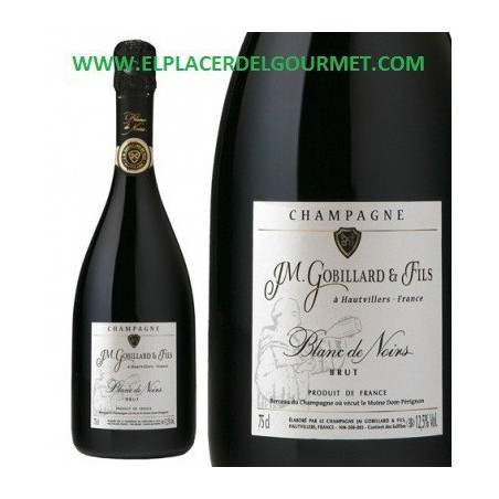 MOUSSEUX VIN BLANC Gobillard & FILS "BLANC DES NOIRS" CHAMPAGNE 75 CL.