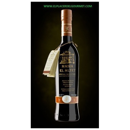ACEITE OLIVA VIRGEN EXTRA Masia el altet sp. selection ALICANTE changlot real 50 CL.