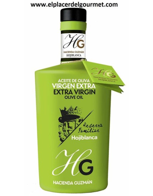 OLIVENÖL Hacienda Guzman ökologische Verschnitt SEVILLA Kamille / hojiblanca / aebequina 50 CL.